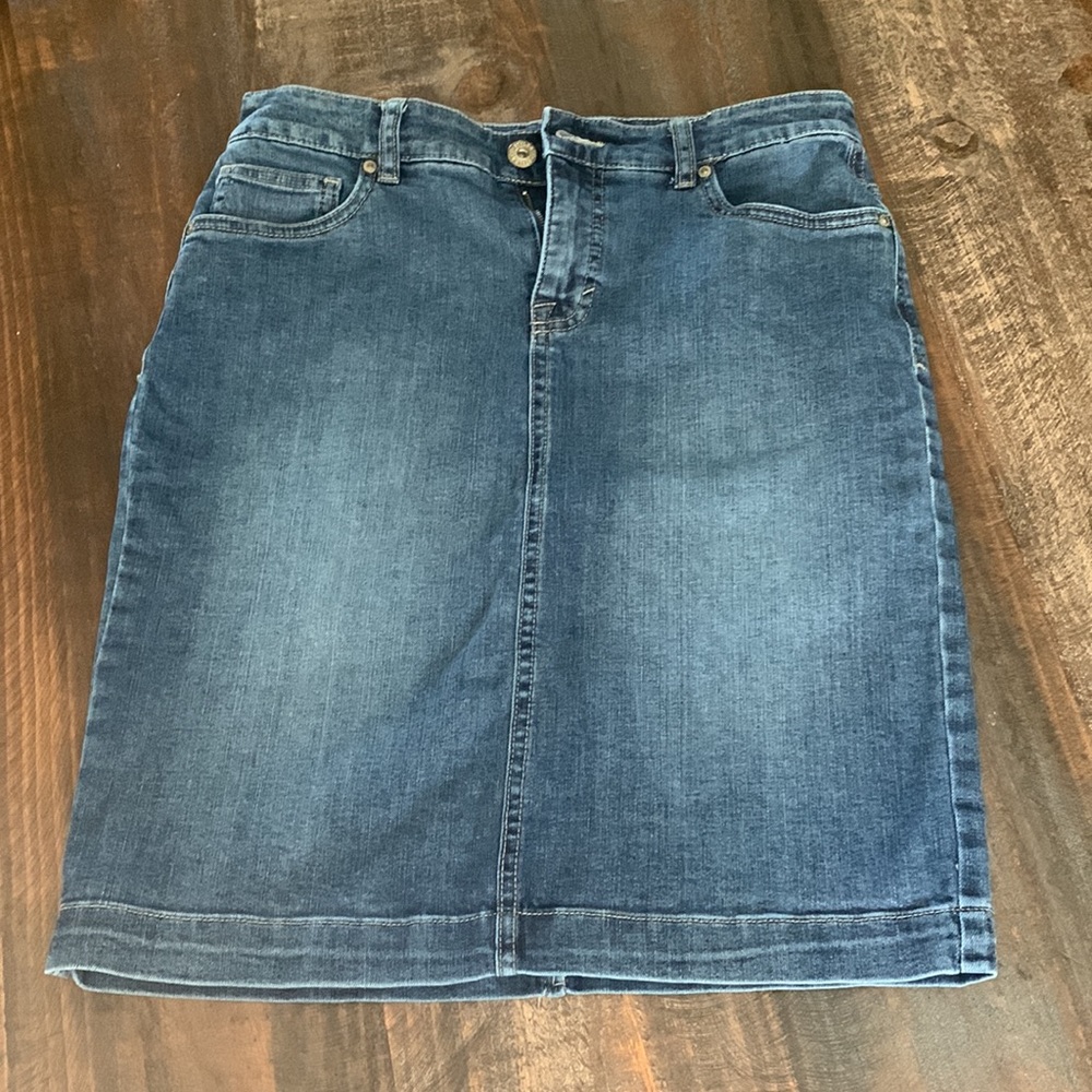 Style & Co Denim Skirt